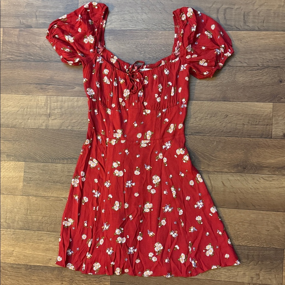 Reformation Size 6 Corbin Floral Mini Dress Date Night Party Sexy Flirty Darling